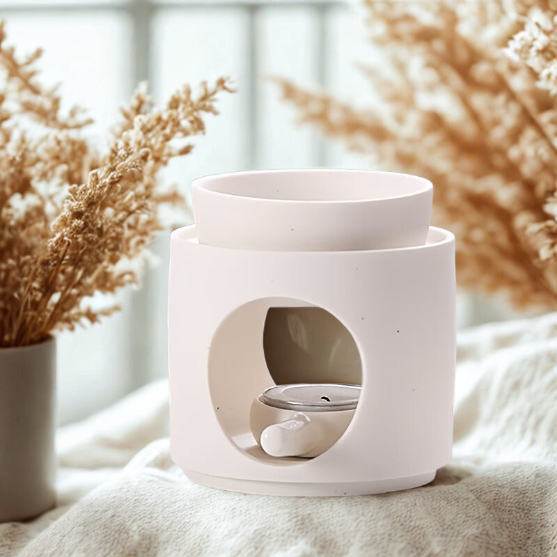 Ceramic Wax WAX MELT CANDLE white