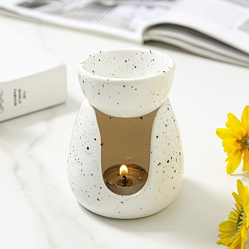 Wax Melt Burner White Spot