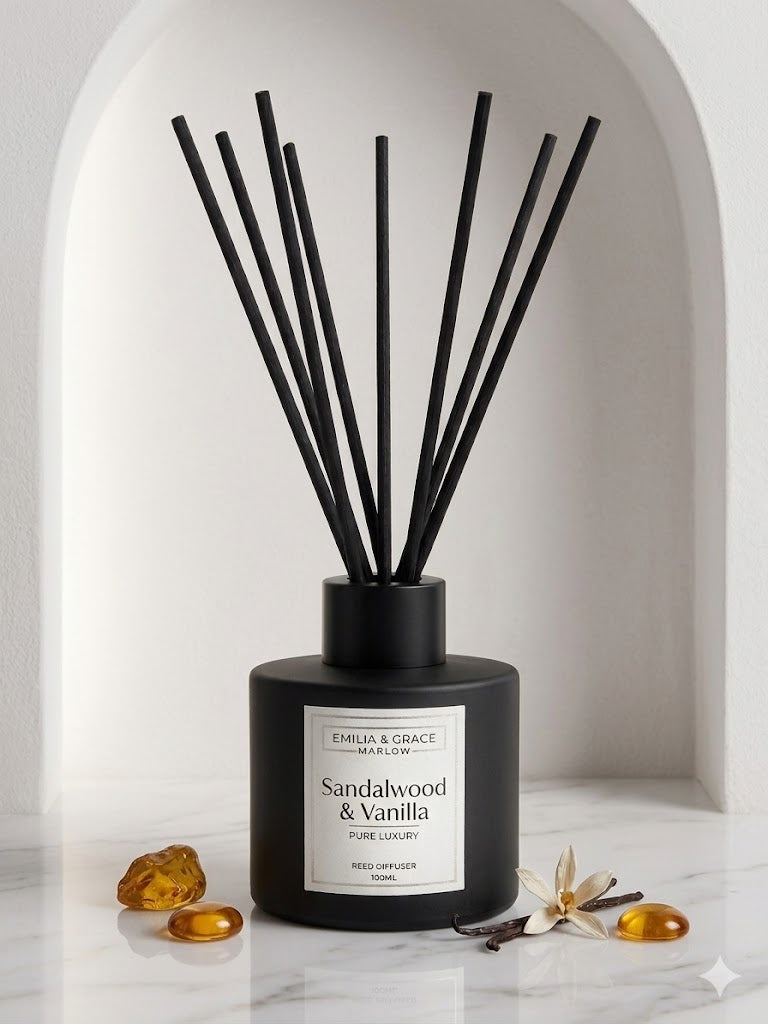 Sandalwood & Vanilla Reed Diffuser