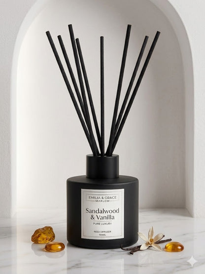 Sandalwood & Vanilla Reed Diffuser