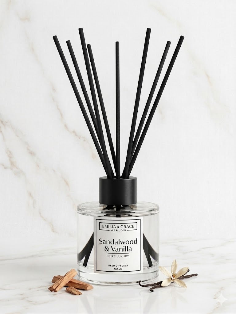 Sandalwood & Vanilla Reed Diffuser