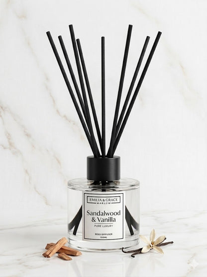 Sandalwood & Vanilla Reed Diffuser