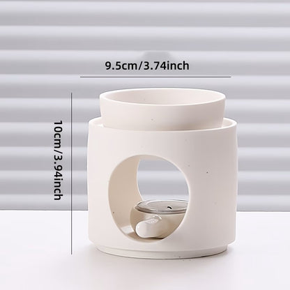 Ceramic Wax Melt Burner White
