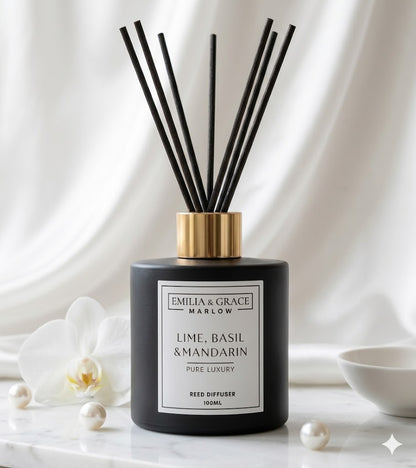 Lime, Basil & Mandarin Reed Diffuser